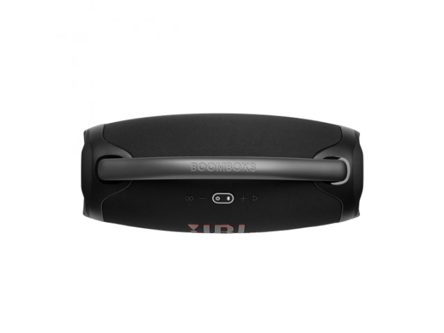 JBL Boombox 3 Wi-Fi Black compatible con Dolby Atmos para una experiencia de sonido envolvente.