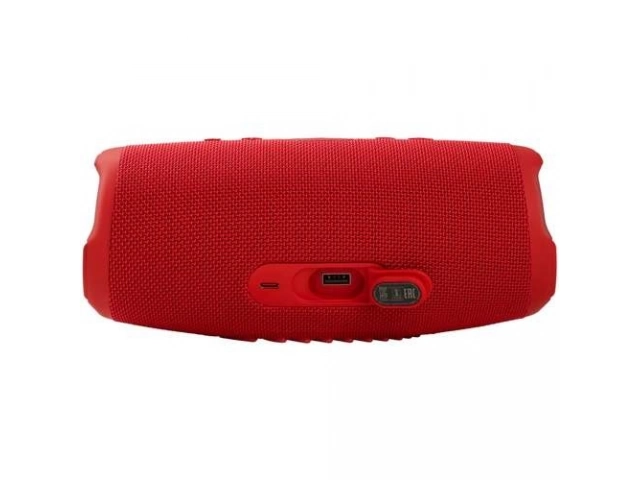 JBL Charge 5 rojo resistente al agua y polvo (IP67), ideal para tus aventuras al aire libre. Comprar en Avlis Uruguay.