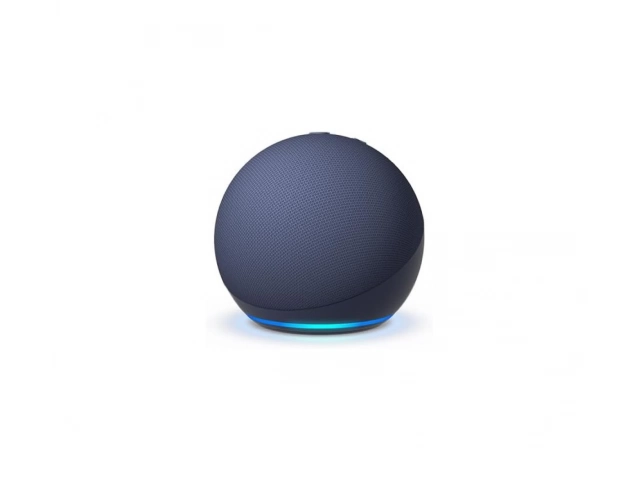Vista frontal del parlante JBL Go 4 Blue mostrando su diseño compacto y moderno