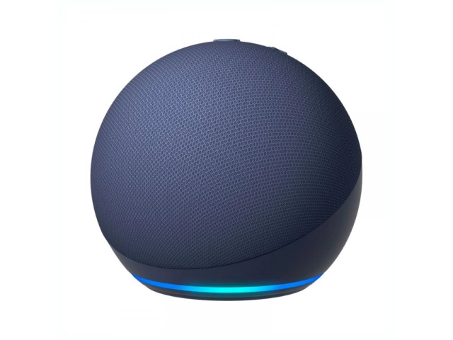 Perfil lateral del JBL Go 4 Blue destacando su estructura resistente y botones de control.