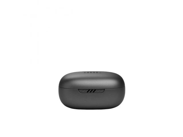 Estuche cerrado de los JBL Live PRO 2 Black, compacto y elegante