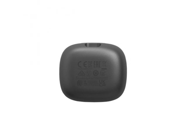Estuche cerrado de los JBL Live PRO 2 Black, compacto y elegante