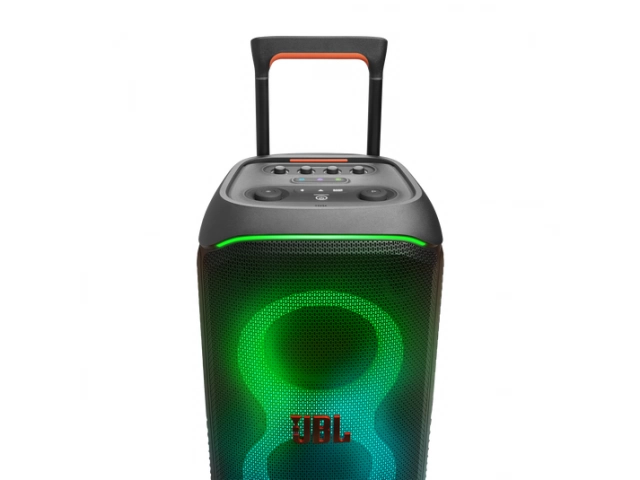 Parlante de fiesta JBL PartyBox Stage 320 con 240W RMS y luces dinámicas