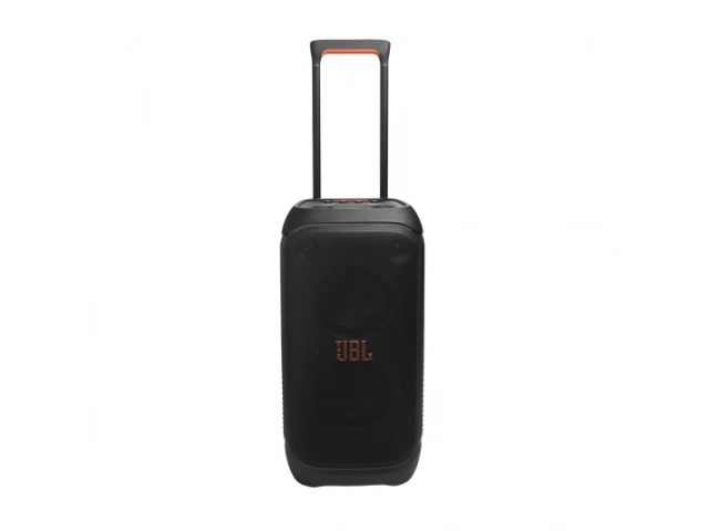 El JBL PartyBox Stage 320 ofrece sonido JBL Pro Sound de 240W, AI Sound Boost y un show de luces espectacular. Portátil con ruedas y batería intercambiable (18hs). Ideal para fiestas en Uruguay. Disponible en Avlis.