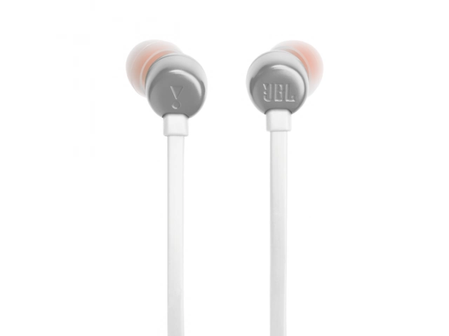 Vista lateral del JBL Tune 310C negro con forma ergonómica para mayor confort.