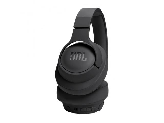 Diadema acolchada del JBL Tune 720BT, ajustable y suave para uso prolongado.