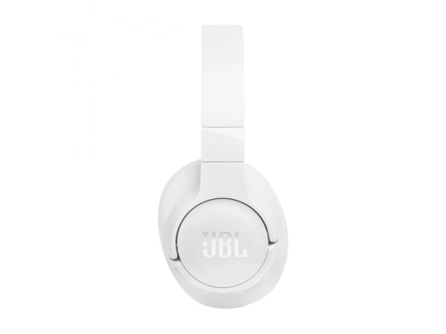 Lado derecho de los JBL Tune 770 BT White, mostrando el diseño minimalista y limpio.
