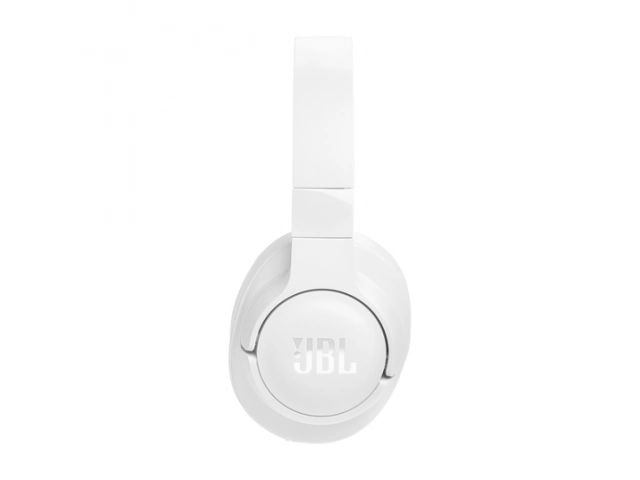 Lado derecho de los JBL Tune 770 BT White, mostrando el diseño minimalista y limpio.