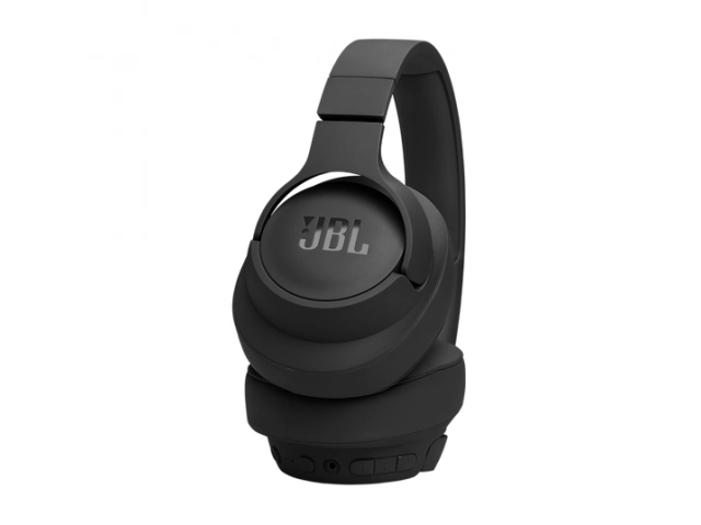 Detalle de las suaves almohadillas y la diadema de los auriculares JBL Tune 770BT Black, resaltando su diseño ergonómico y confortable