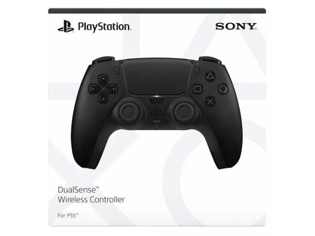 Detalle de los gatillos adaptativos del control Sony DualSense PS5 negro, tecnología inmersiva en Avlis.