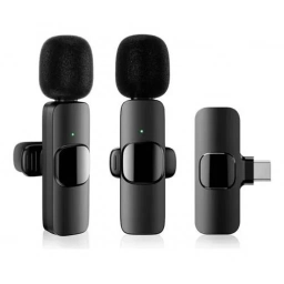 Microfono solapero inalambrico K9 - Tipo C - c/2 Mic