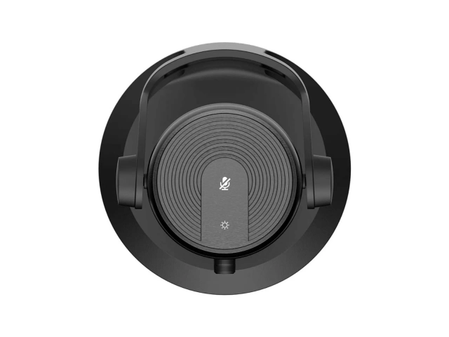 Micrófono de condensador USB Fantech Leviosa MCX03 Negro con trípode, ideal para streaming y podcasting en Uruguay, disponible en Avlis.