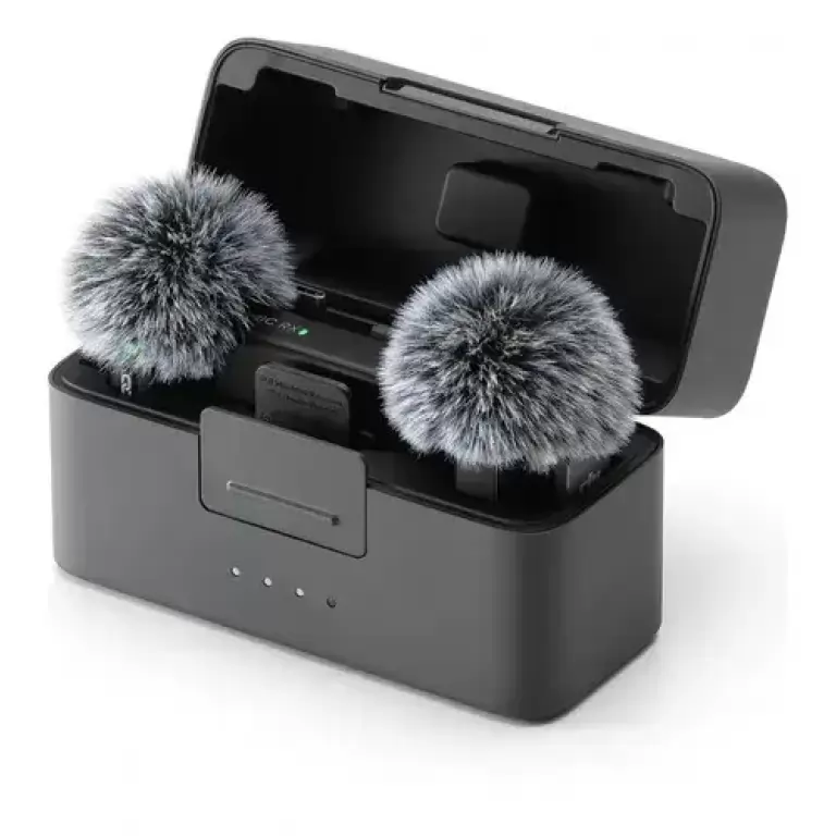 Microfono Solapero DJI Mic Mini con estuche de carga (2 TX + 1 RX)
