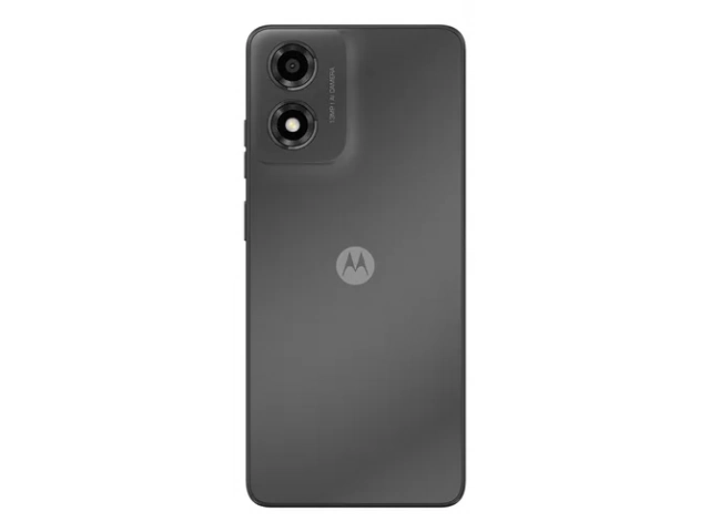 Imagen del Motorola E14 2/64GB Gris vista trasera mostrando cámara de 13MP