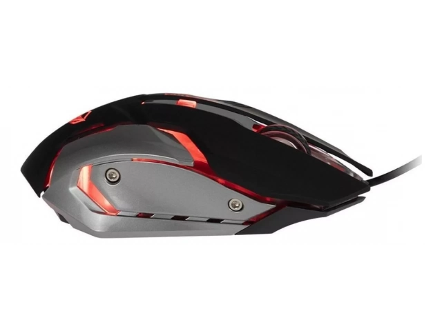 Vista lateral derecha del mouse gamer Meetion M915 mostrando detalles de diseño.