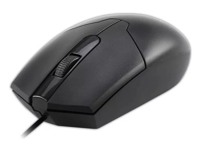 Vista lateral derecha del Mouse Meetion M360 mostrando su diseño cómodo y elegante.