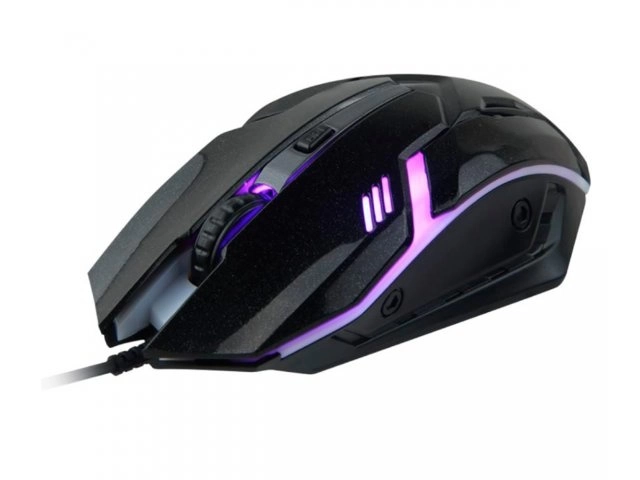 Vista lateral izquierda del Mouse Meetion M371 perfecto para usuarios diestros o zurdos.