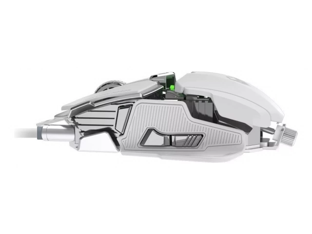 Diseño ergonómico del Mouse Gamer Meetion M990s White para largas sesiones de juego.