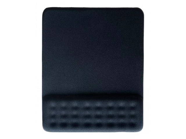 Mousepad Multilaser con gel mostrando su base antideslizante, ideal para uso en oficina y estudio. Avlis Uruguay.