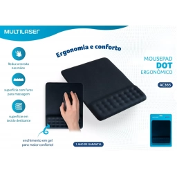 Mousepad Multilaser con Gel