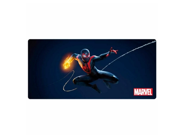 Vista frontal del Mousepad Xtech Marvel Spider-Man XTA-M190SM, destacando su vibrante diseño y superficie optimizada para mouses en Uruguay.  