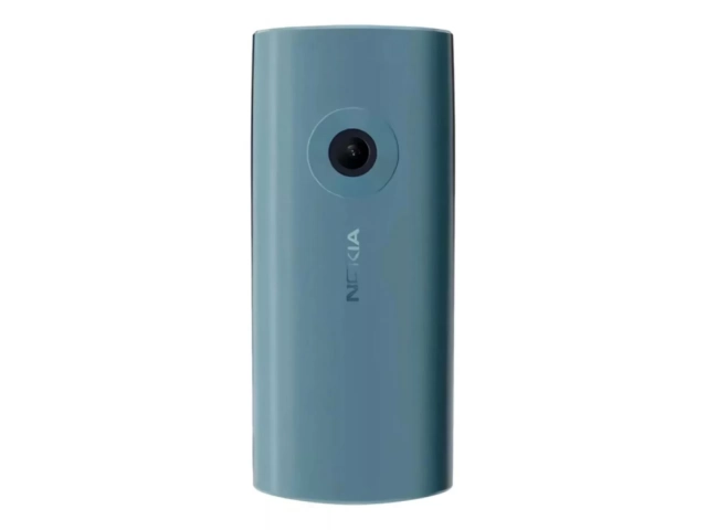 Nokia 110 4G azul vista trasera diseño resistente