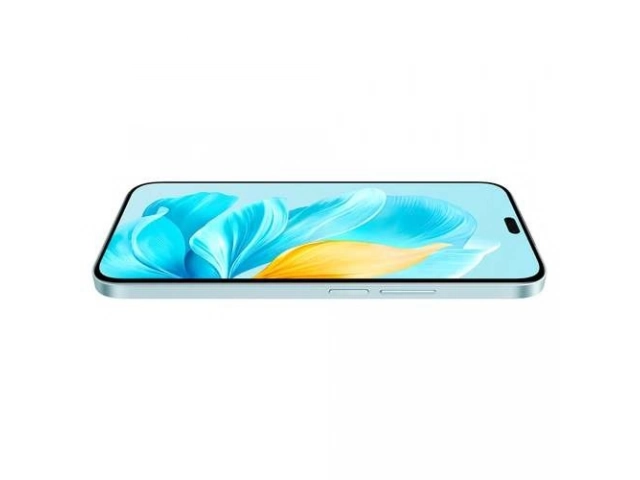 Pantalla AMOLED vibrante del celular Honor 200 Lite Cyan Lake, ideal para disfrutar contenido multimedia en Uruguay