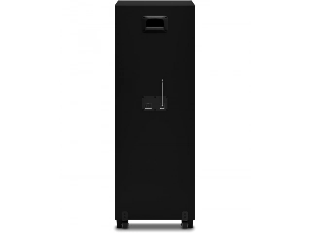 Parlante Bluetooth Philips TAX5708/77 ideal para fiestas en Uruguay. Potente sonido con Bass Boost, show de luces dinámico y entradas para karaoke (micrófono/guitarra). Disponible en Avlis.