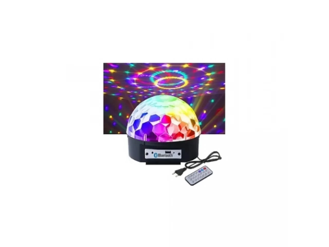Parlante Bola con Luz LED | Altavoz Portátil Bluetooth 5.0