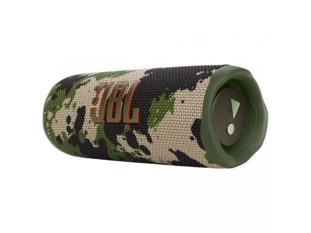 Parlante Bluetooth portátil JBL Flip 6 Squad (Camuflado) con Sonido JBL Original Pro, resistente al agua IP67, disponible en Avlis Uruguay.