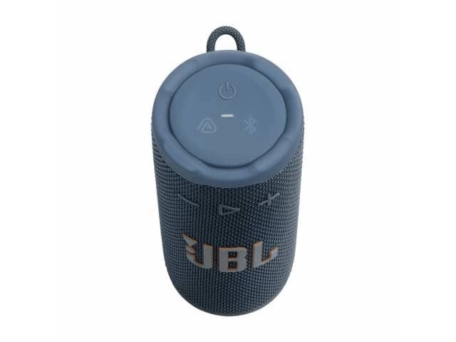 El JBL Grip Blue, con diseño fresco y resistente IP68, es perfecto para exteriores