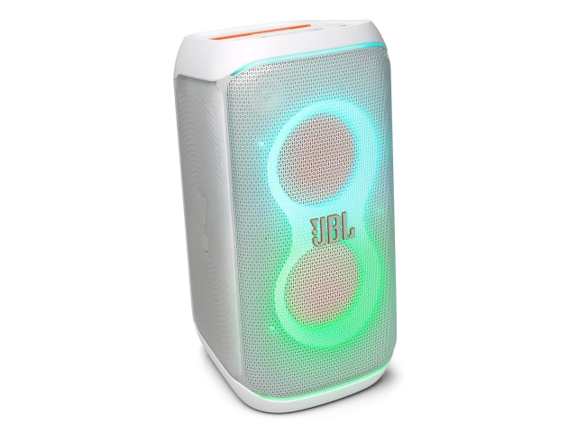 JBL Partybox Club 120 Blanco: Parlante Port&aacute;til con Luces y 12h Bater&iacute;a