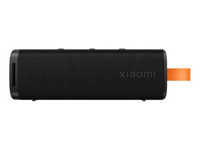 Parlante Xiaomi Outdoor 30W color negro visto de frente