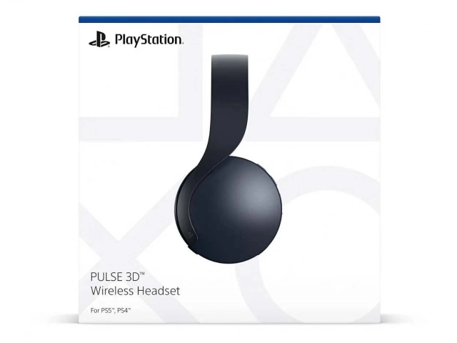 Auriculares Sony Pulse 3D Negro Medianoche con su adaptador USB inalámbrico, a la venta en Avlis