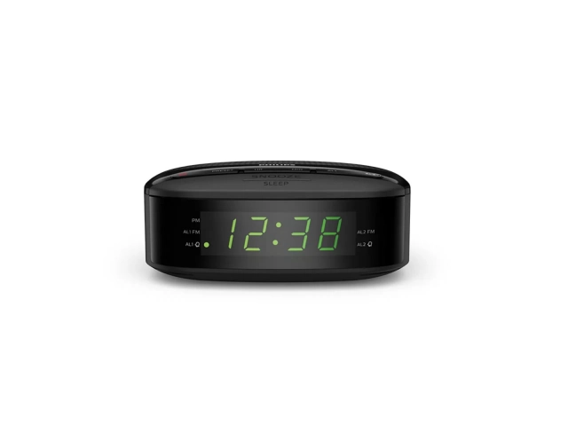 Radio Reloj Digital FM Philips TAR3205/37 | Doble Alarma