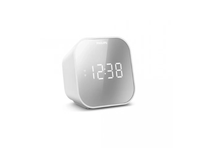 Despierta a tu manera con la Radio Reloj Philips TAR4406/37. Sintonizaci&oacute;n digital FM, alarma dual, display LED y bater&iacute;a de respaldo.