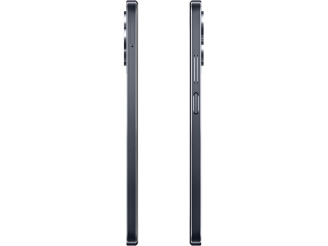 Perfil lateral derecho del Realme Note 50 negro 3/64GB