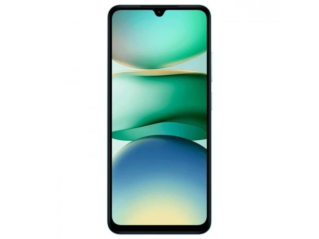 Vista frontal del Xiaomi Redmi A5 4GB/128GB en color azul, mostrando su pantalla HD  de 6.88 pulgadas.  