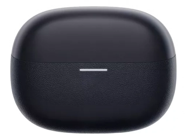 Auriculares Xiaomi Redmi Buds 5 Pro Black vistos de frente, estilo elegante y profesional.