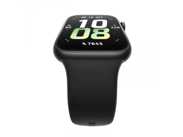 Detalle de la correa y diseño del reloj inteligente Honor Watch 5 negro, destacando su estilo moderno para el día a día, compra en Avlis