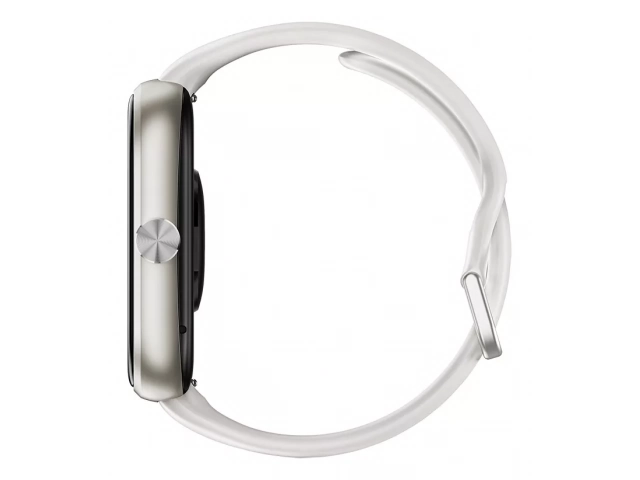 Detalle de la correa y diseño del reloj inteligente Honor Watch 5 blanco, destacando su estilo moderno para el día a día, compra en Avlis.