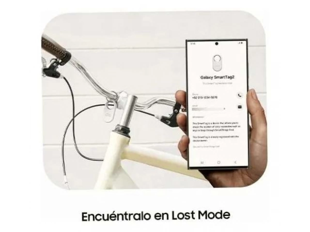 Samsung Galaxy SmartTag2 blanco resistente al agua y polvo (IP67), durabilidad garantizada, en Avlis.