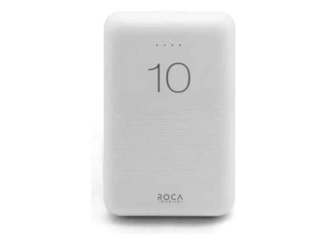 Powerbank Roca PB10/3 10000mAh cargando un smartphone.