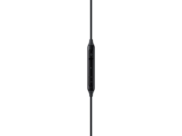 Vista del micrófono incorporado en los auriculares AKG IC100B, ideal para llamadas claras.