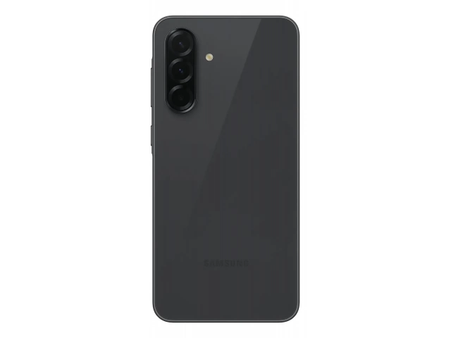 Detalle de la triple cámara de 50MP del Samsung Galaxy A36 5G 256GB Black (Negro), en Avlis Uruguay