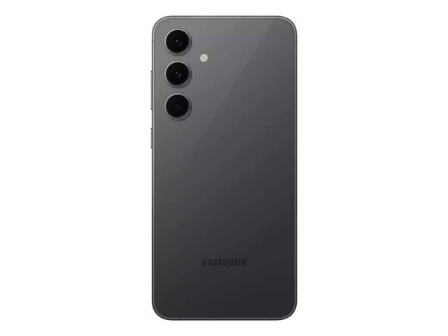 Diseño premium y resistencia IP68 del Samsung Galaxy S24 FE Graphite, disponible en Avlis Maldonado.