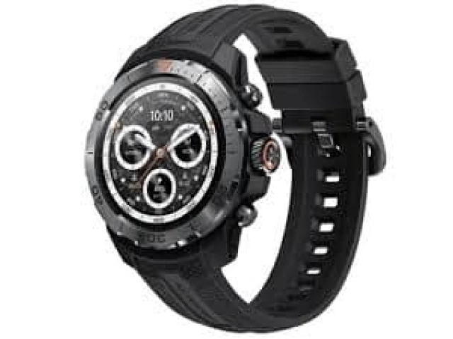 Smartwatch Mibro GS Explorer con pantalla HD de 1.32", GPS integrado y 5ATM. Monitoreo de salud y deportes. 