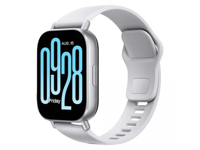 Smartwatch Xiaomi Redmi Watch 5 Active en color Silver, con GPS, pantalla AMOLED y diseño deportivo. Ideal para fitness. Avlis Uruguay