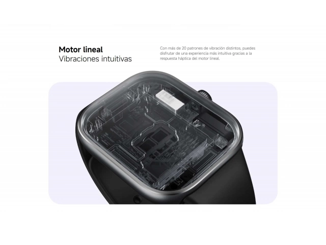 Perfil lateral del Smartwatch Xiaomi Redmi Watch 5 Black