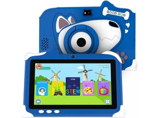 ¡La diversión y el aprendizaje se unen! %uD83C%uDF89 Descubre la nueva Tablet Gravity Kids 7 en un vibrante azul. Con 7 pulgadas, 4GB RAM y 32GB de almacenamiento, es perfecta para que tus peques exploren de forma segura. 